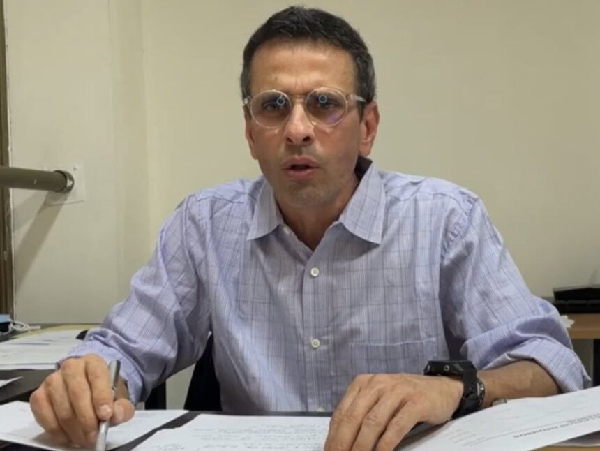 Capriles: «No me presto para el juego del Gobierno ni para dividir a la oposición»