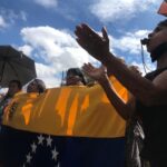 Maestro maestros docentes protesta marcha Carabobo Valencia