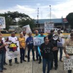 protesta jubilados y pensionados adultos mayores en carabobo valencia