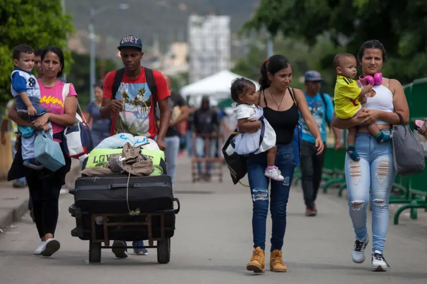 venezolanos refugiados