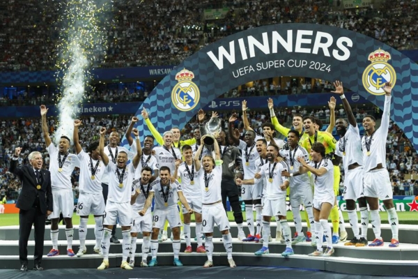El Real Madrid se convirtió en el campeón de la Supercopa de Europa ...
