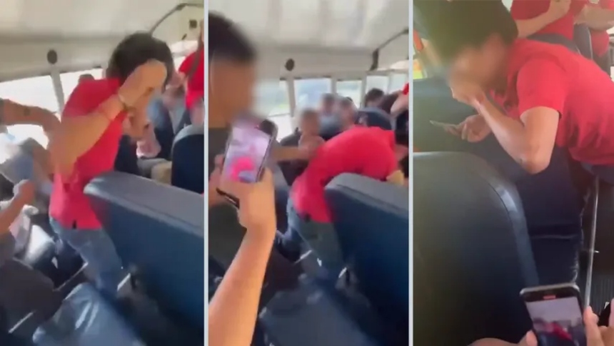 Golpearon a adolescente hispano en bus escolar de EEUU por no hablar inglés