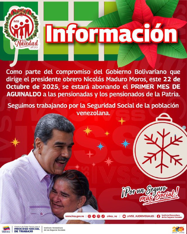 Gobierno anuncia pago de aguinaldos a pensionados - El Publico TV