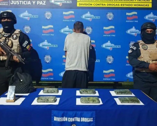 PNB aprehendió a un sujeto señalado por microtráfico en Monagas - El ...