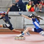 Patinadora venezolana Jessiré Rivas es tricampeona en Francia