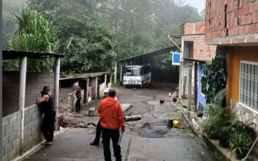 Despliegue de Protección Civil Táchira ante emergencias por lluvias